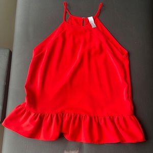 Amanda Uprichard Ruffle Top